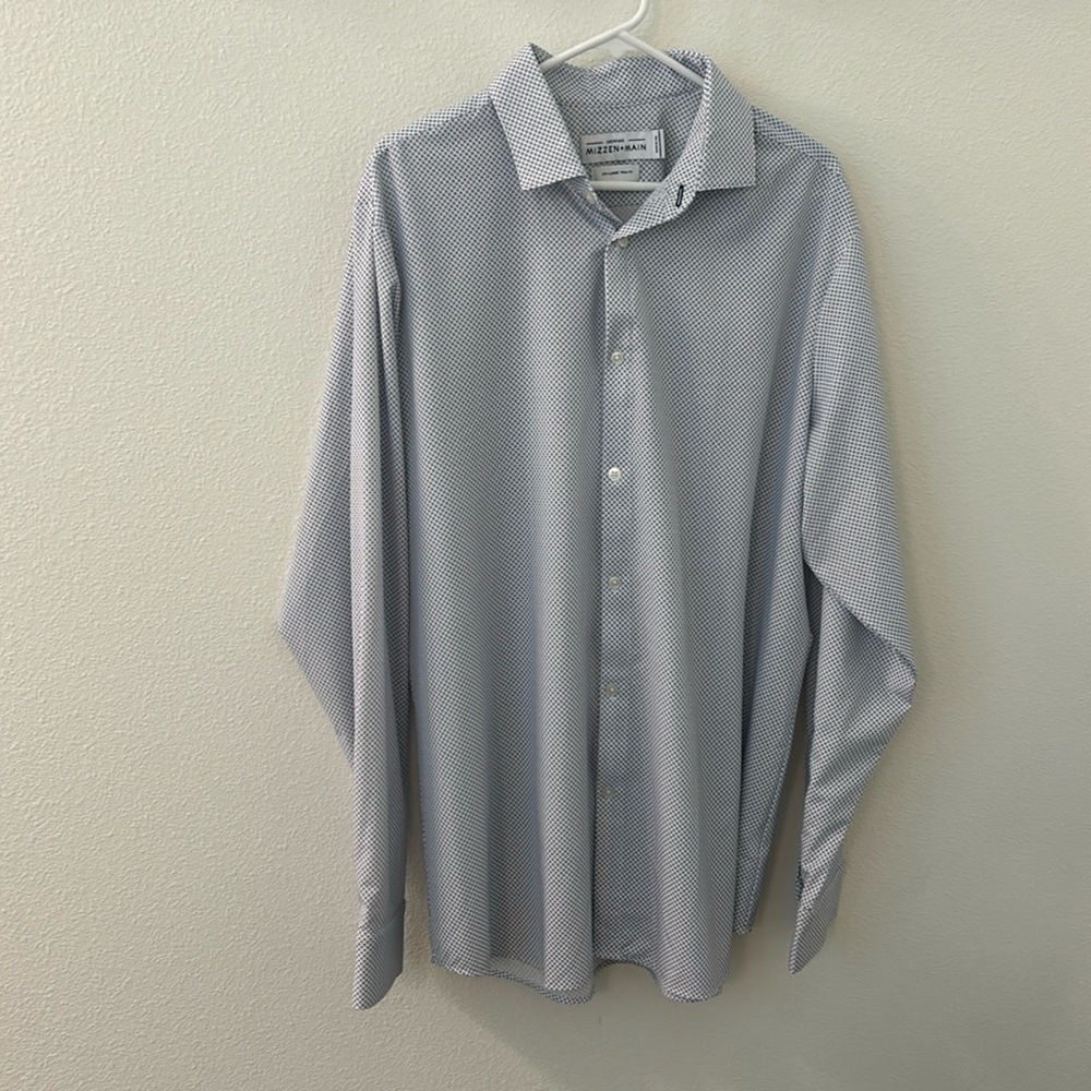 Mizzen + Main Leeward Trim Fit Button Down